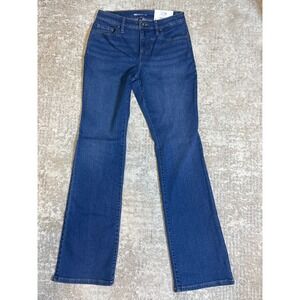 INC International Concepts Mid Rise Bootcut Jeans Medium Wash Size‎ 6 -28/32